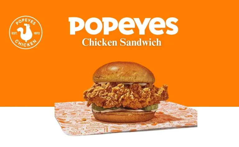 Popeyes Chicken Sandwich Updated Menu: Prices and Nutrition