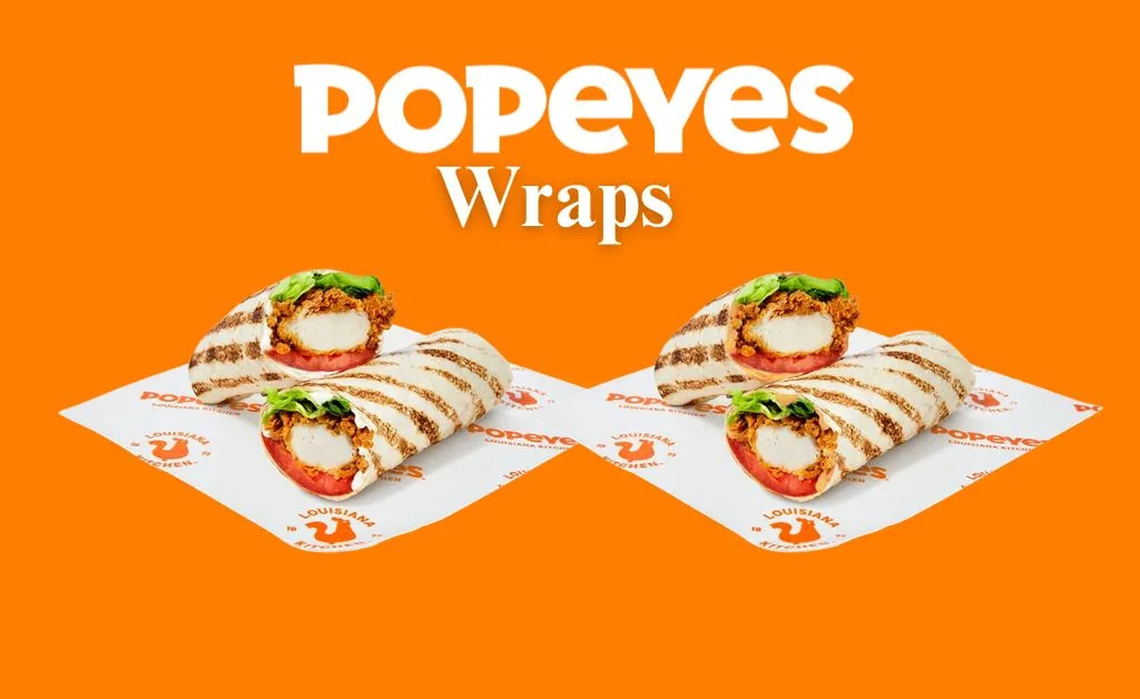 Popeyes wraps classic and spicy