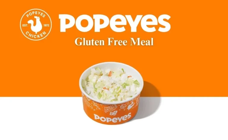 Popeyes gluten free meal menu