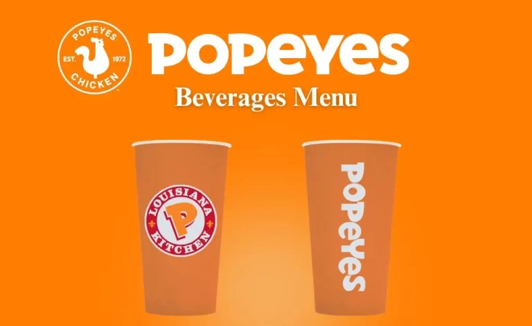 Popeyes Beverages: Your Gateway to Flavorful Refreshment