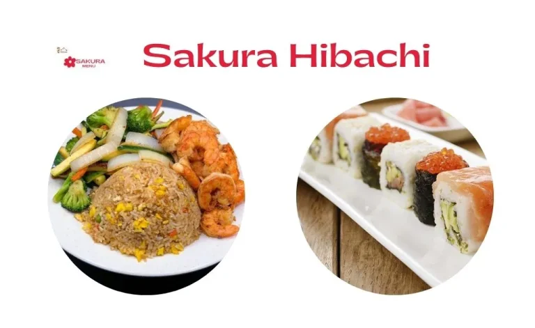 Sakura hibachi menu