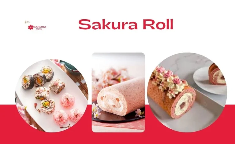 Sakura roll menu and prices