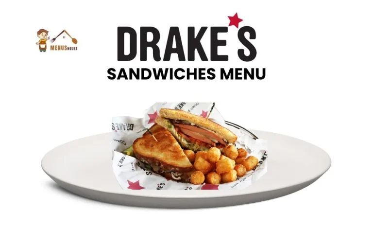 Drakes sandwich menu