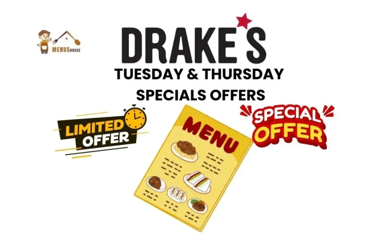 Drakes tuesday & thursday specials