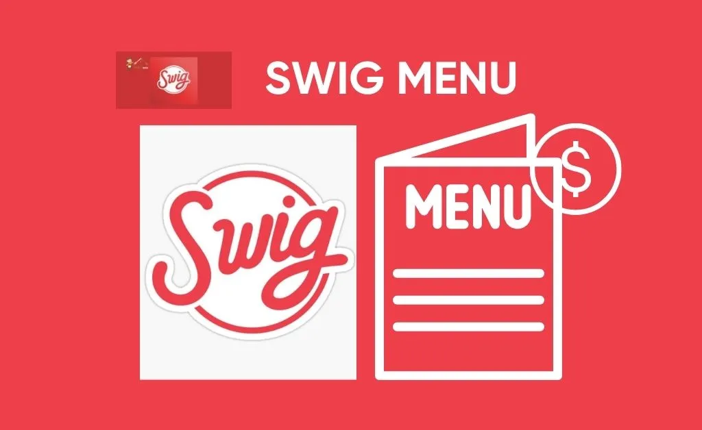 Swig menu with prices