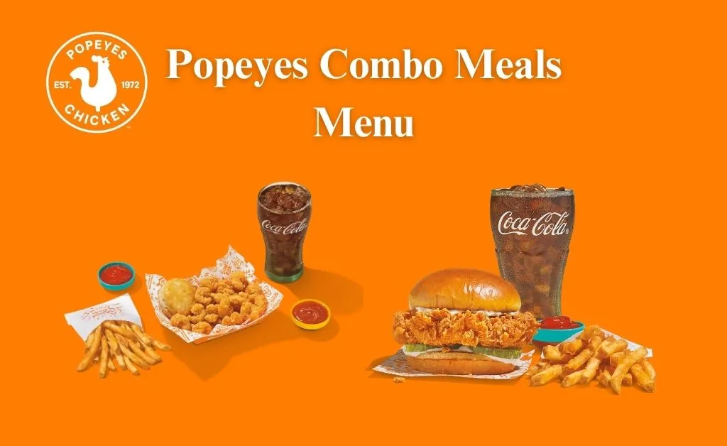 Popeyes combo meals full menu prices