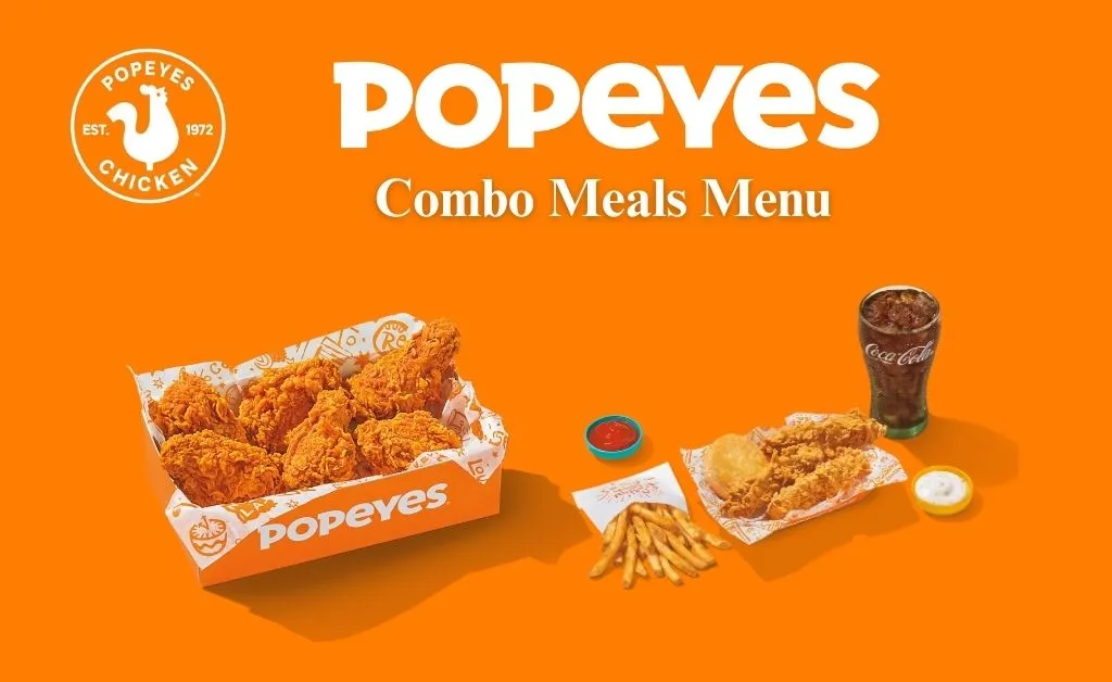 Popeyes combo meals menu