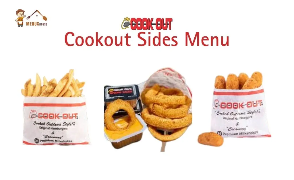 Cook Out sides menu