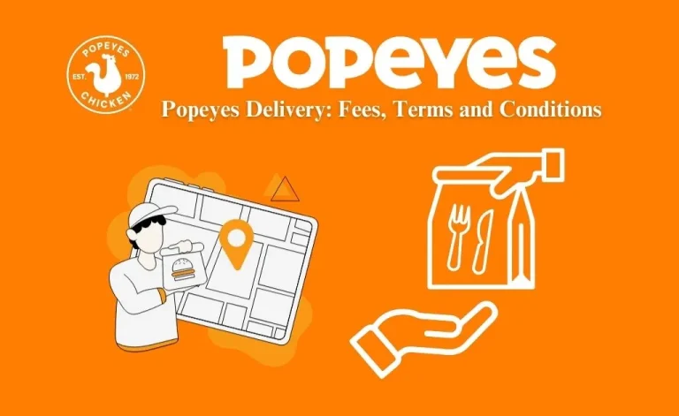 Popeyes delivery fees