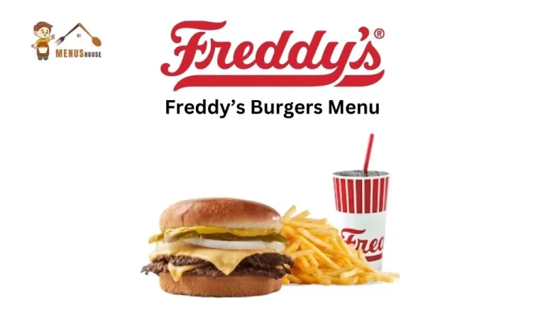 Freddy's burgers menu