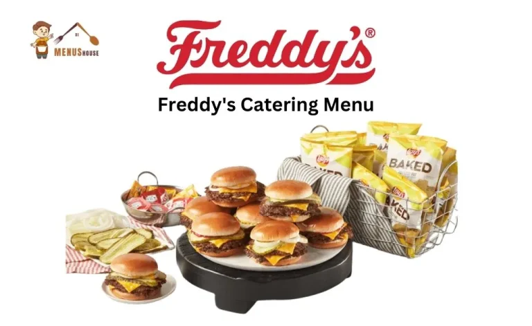 Freddy's catering menu