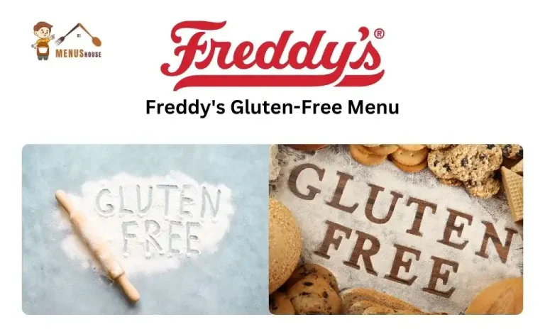 Freddy's gluten-free menu