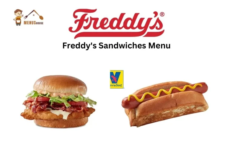 Freddy's sandwiches menu