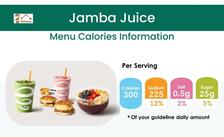 Jamba juice calories