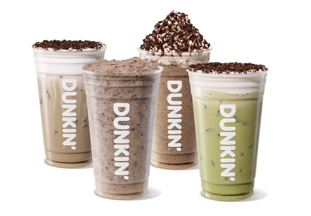 Dunkin OREO Coolatta, OREO Coffee Chiller and OREO lattes